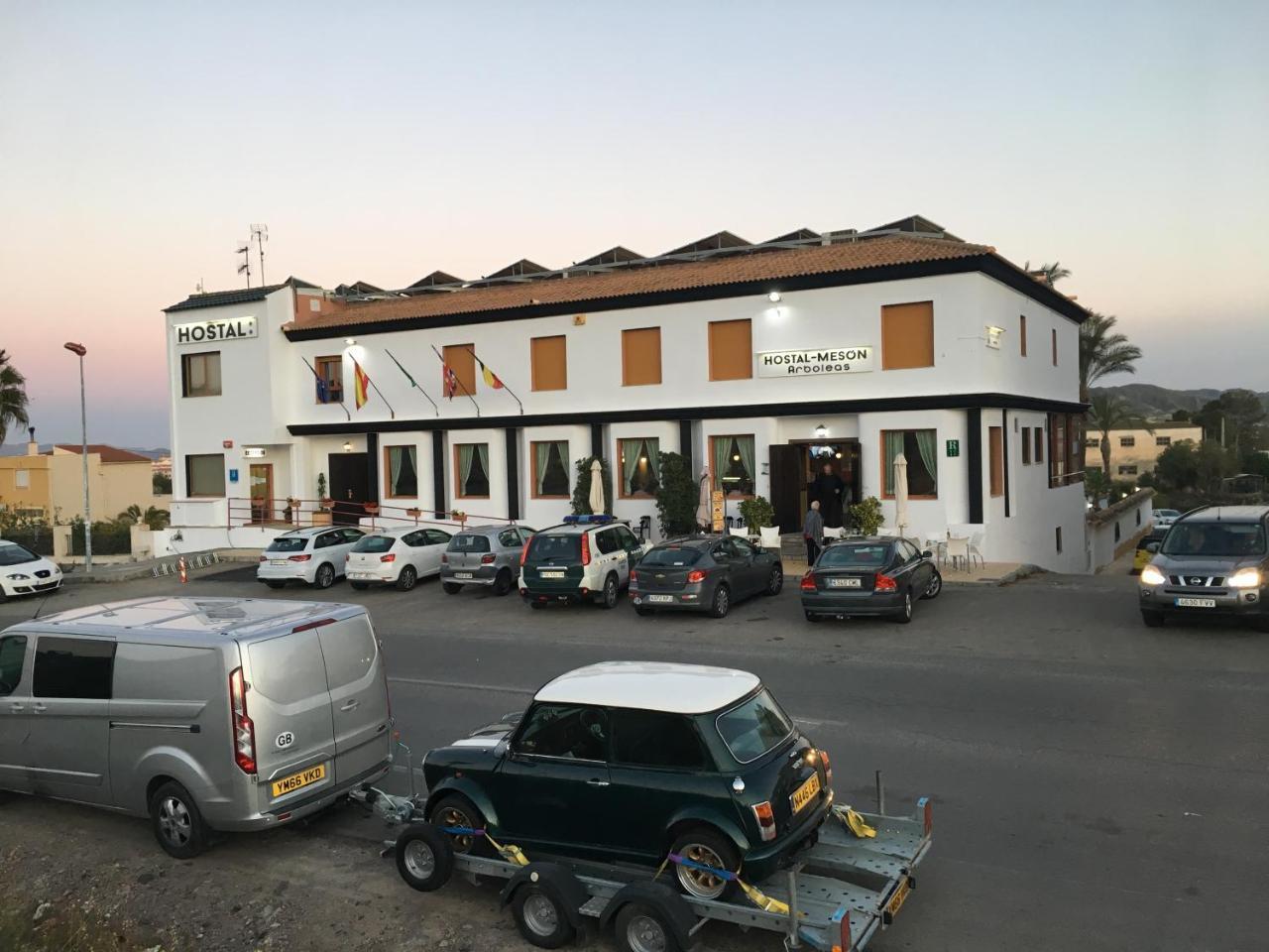 Hostal Mesón Arboleas Exterior foto